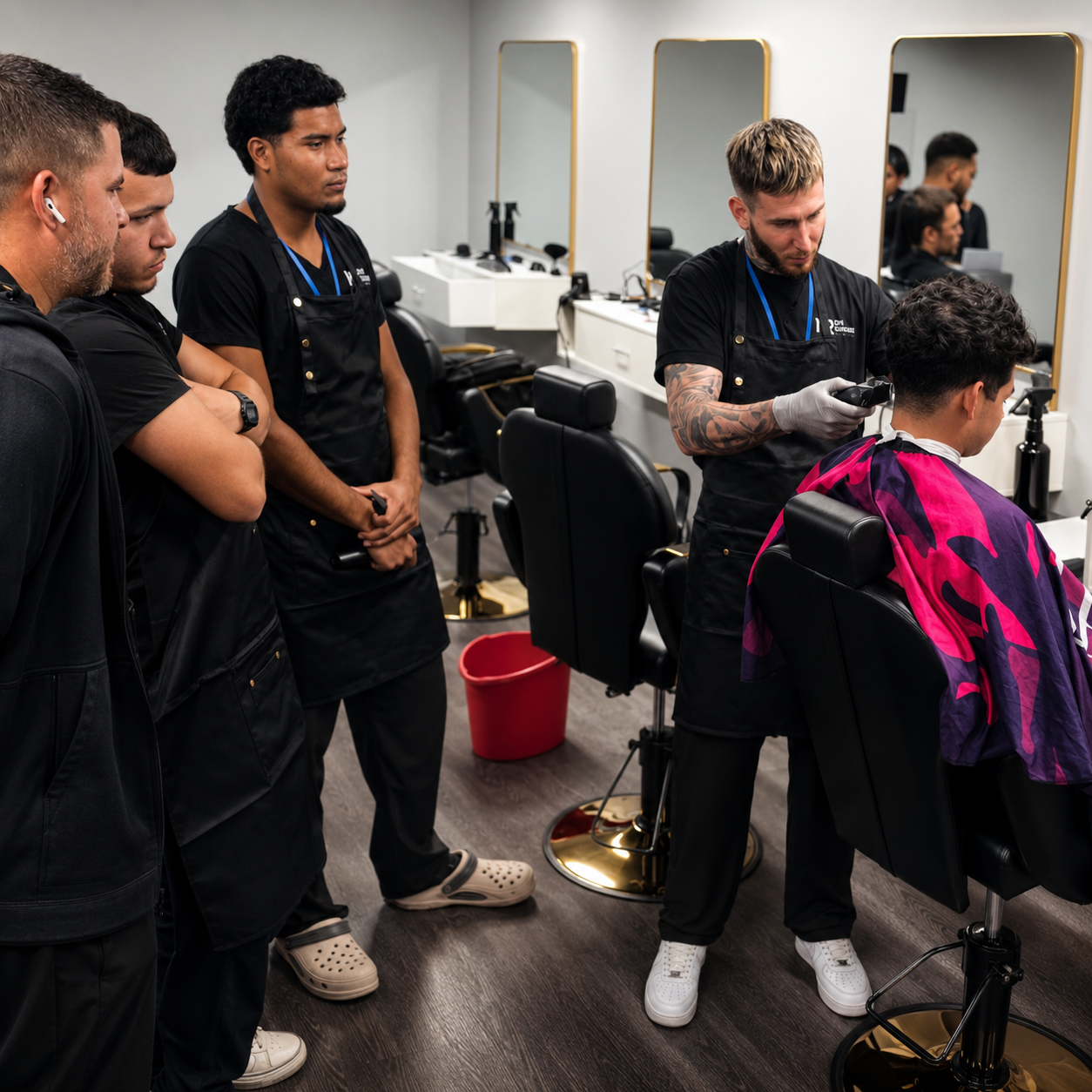 Experiencia práctica en el programa de Barbero Restringido